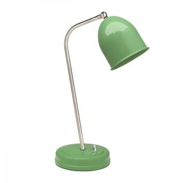 Opviq Lámpara de Mesa de Cuerpo Metálico Verde